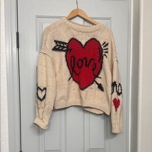 Anthropologie chunky knit sweater